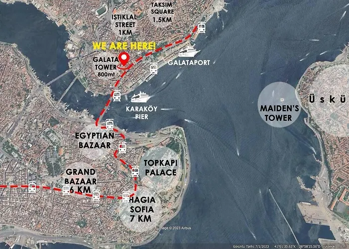 Prime Location With Terrace Daire İstanbul