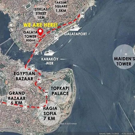 Prime Location With Terrace Διαμέρισμα Κωνσταντινούπολη